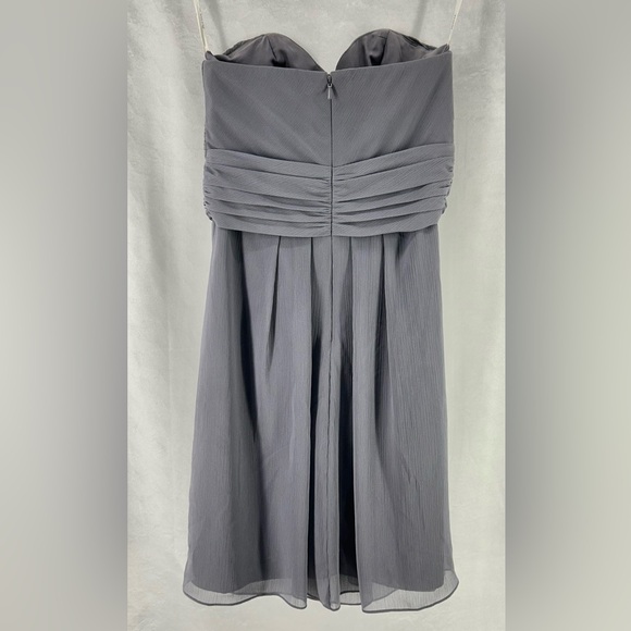 David's Bridal Strapless Dress Size 2 - Picture 3 of 7